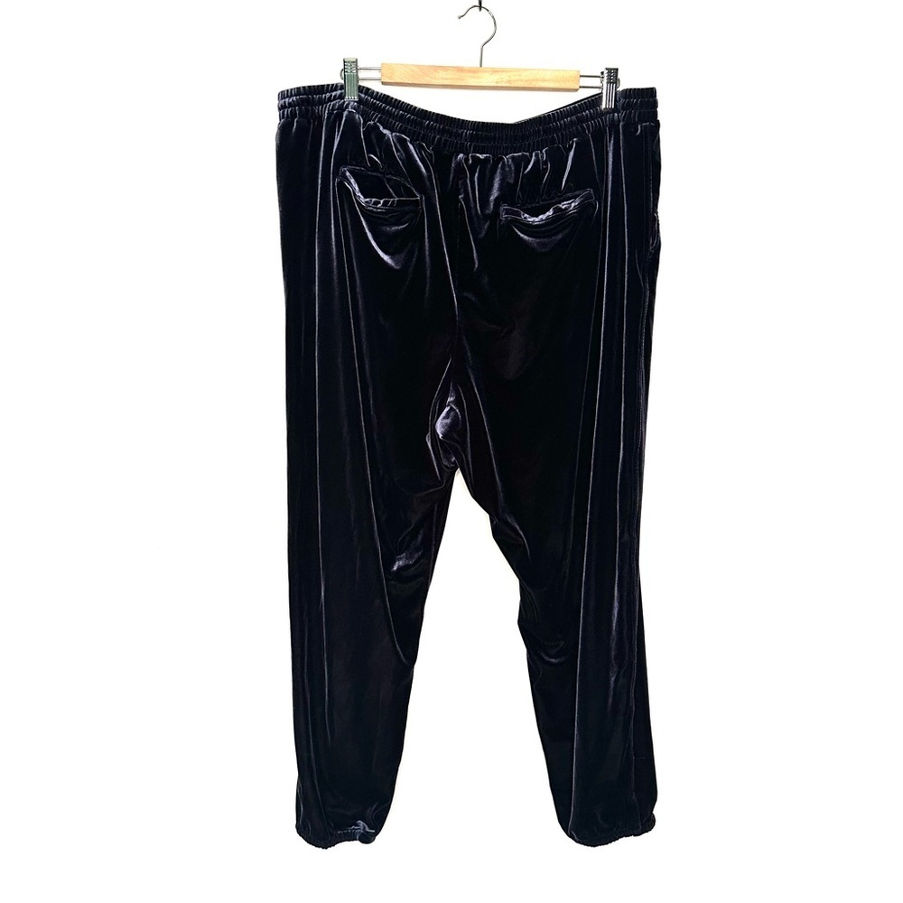 Gap | Navy Blue Velvet Joggers Size XXL - Picture 5 of 10